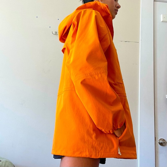 Tory Sport Orange Raincoat - Picture 2 of 3